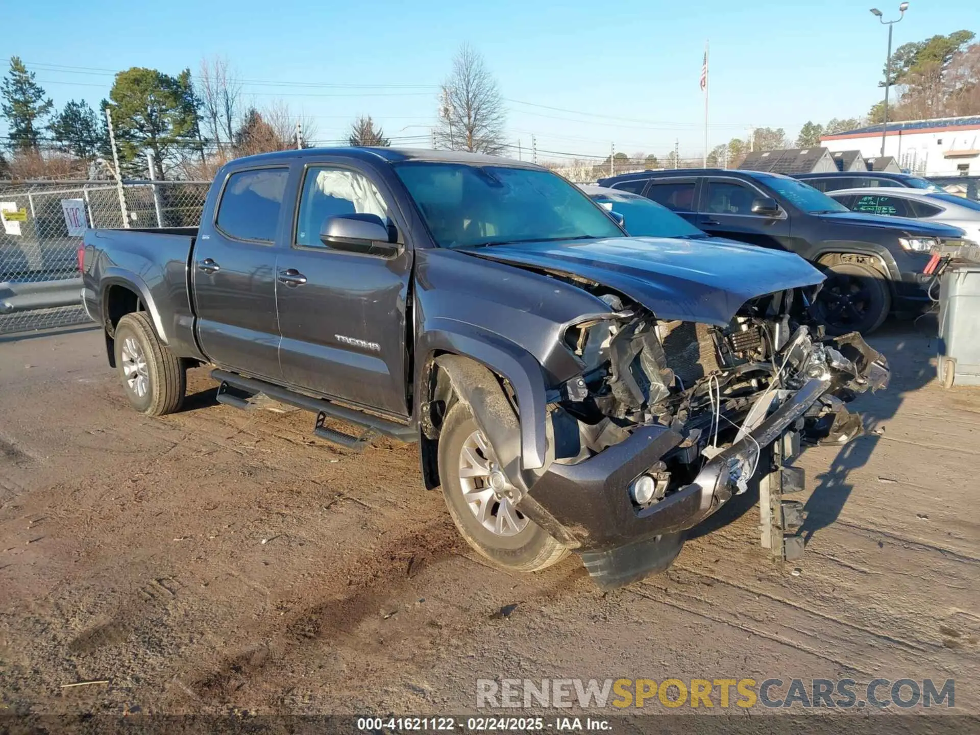 1 fotografías del automóvil dañado 3TMDZ5BNXKM057223 TOYOTA TACOMA 2019