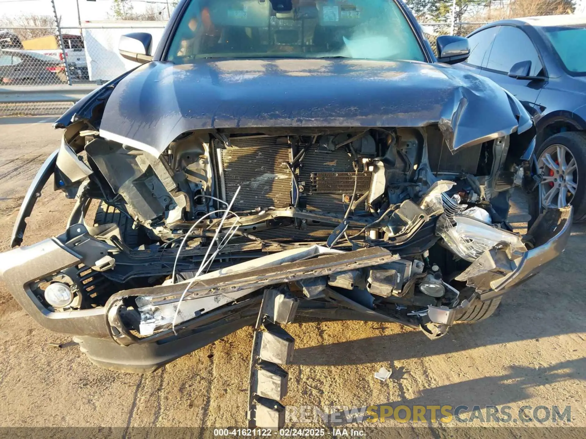 6 fotografías del automóvil dañado 3TMDZ5BNXKM057223 TOYOTA TACOMA 2019