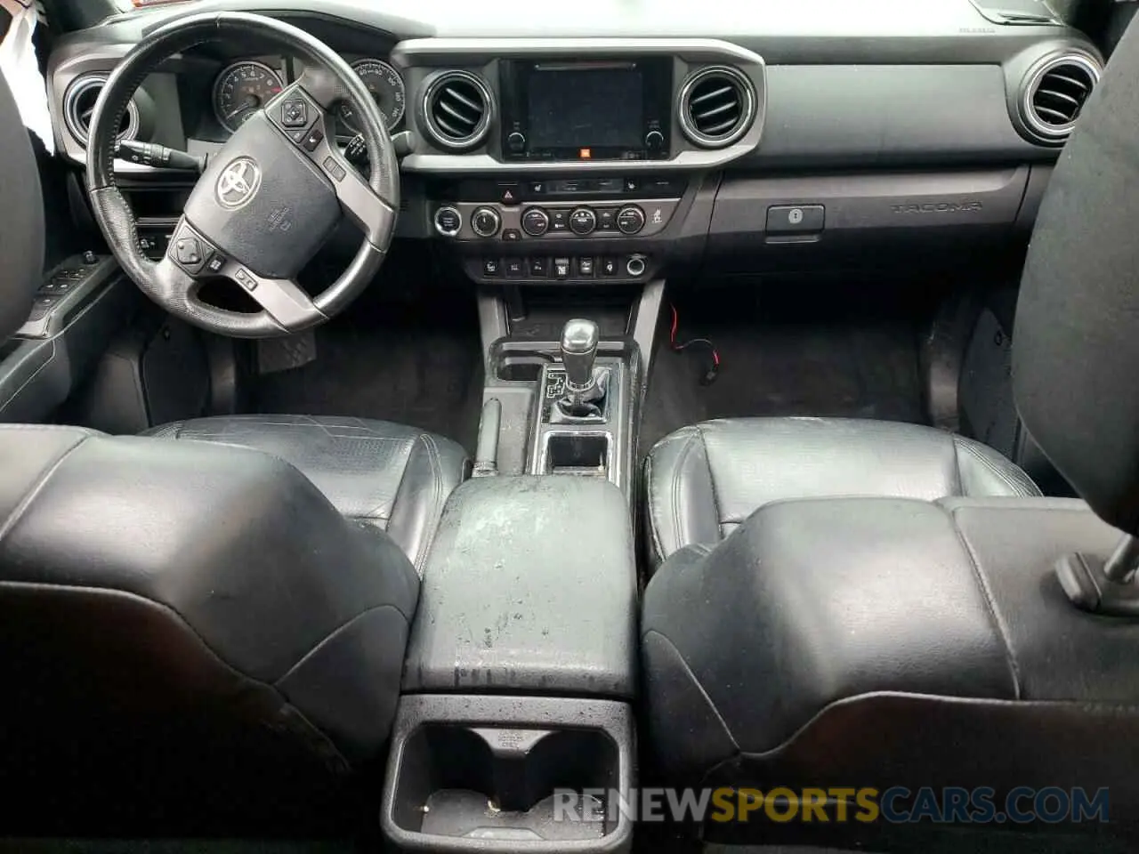 8 fotografías del automóvil dañado 3TMDZ5BNXKM069856 TOYOTA TACOMA 2019