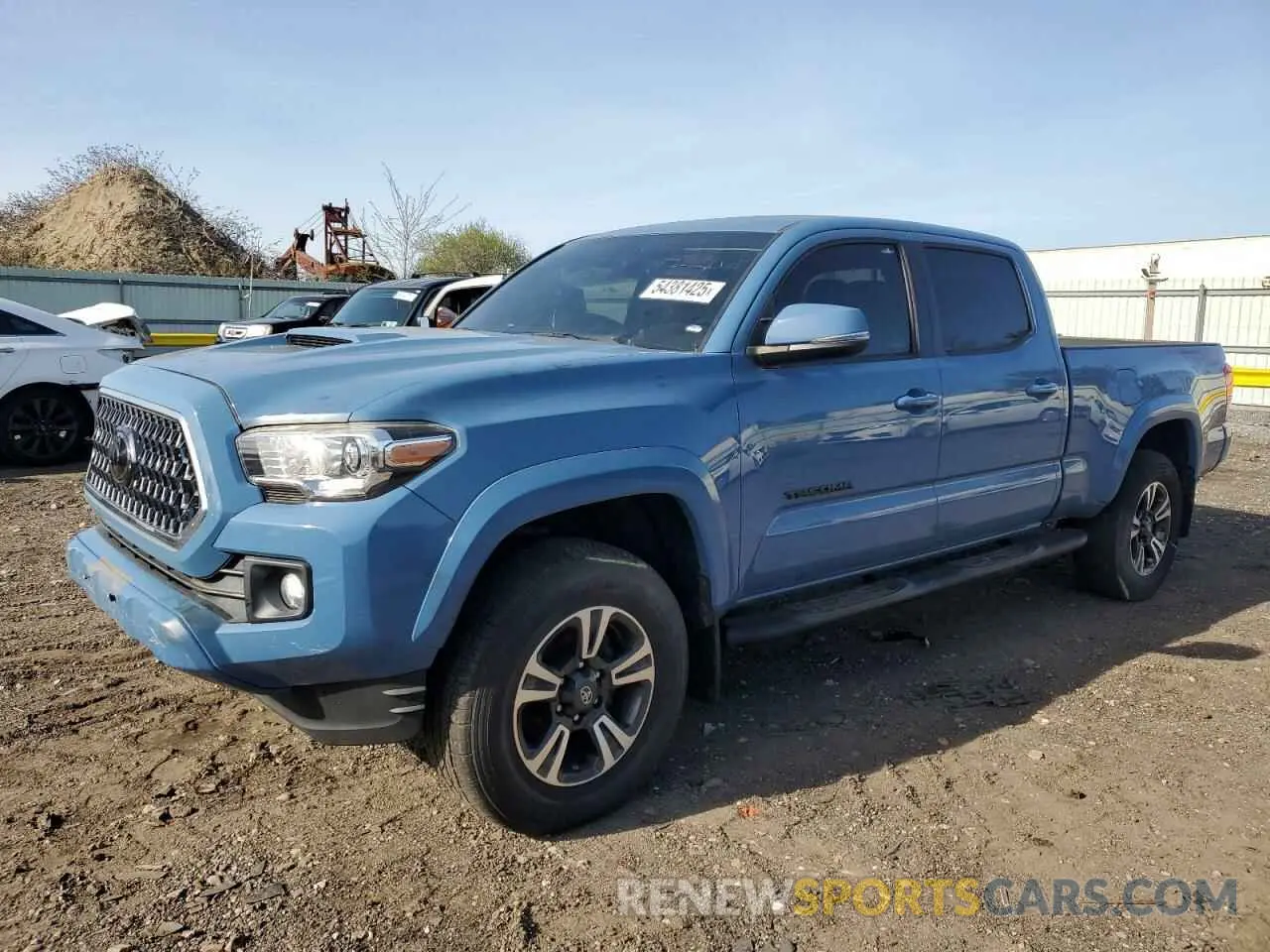 1 fotografías del automóvil dañado 3TMDZ5BNXKM073910 TOYOTA TACOMA 2019