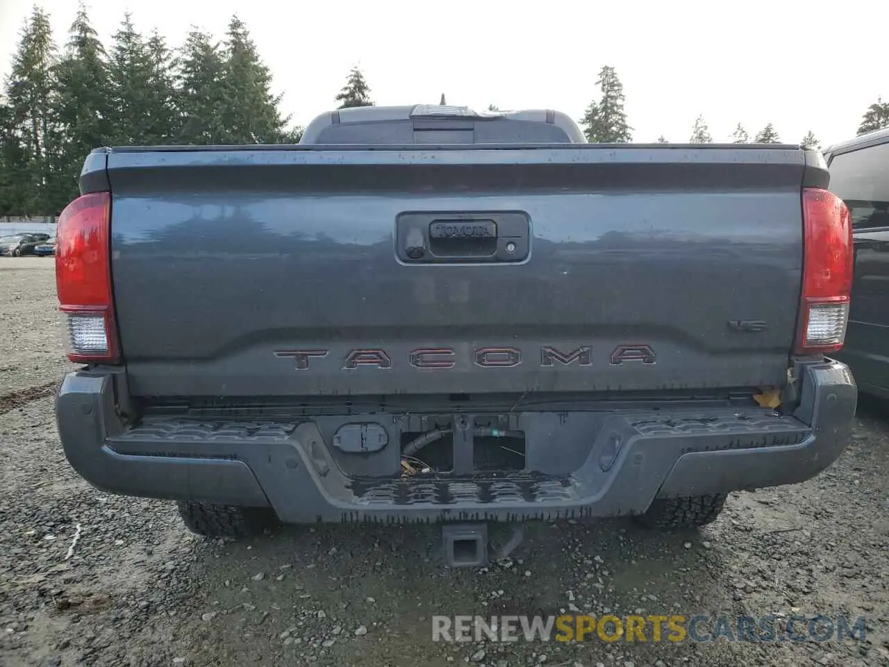 6 fotografías del automóvil dañado 3TMDZ5BNXKM079657 TOYOTA TACOMA 2019
