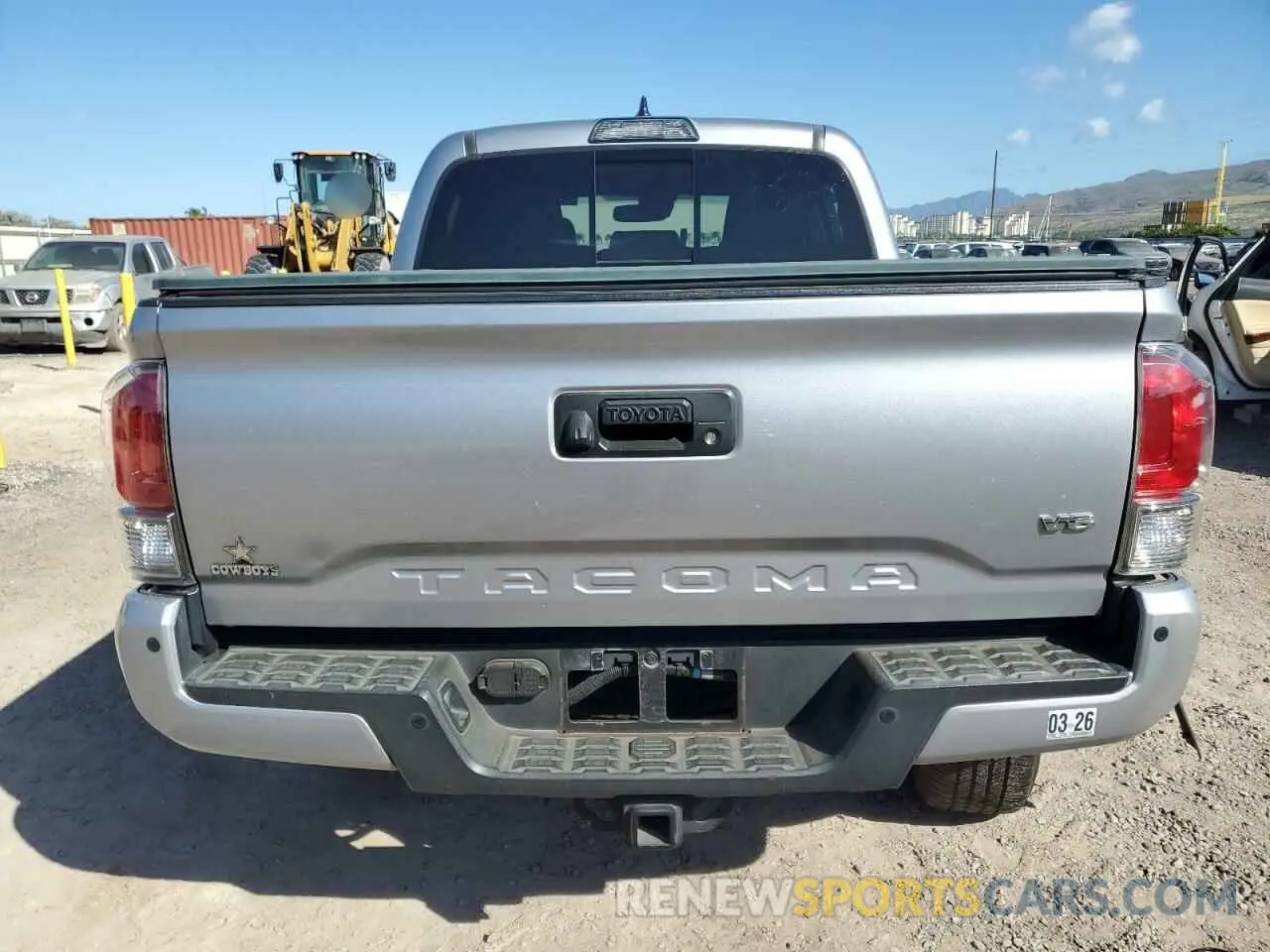 6 fotografías del automóvil dañado 3TMEZ5CNXKM086613 TOYOTA TACOMA 2019