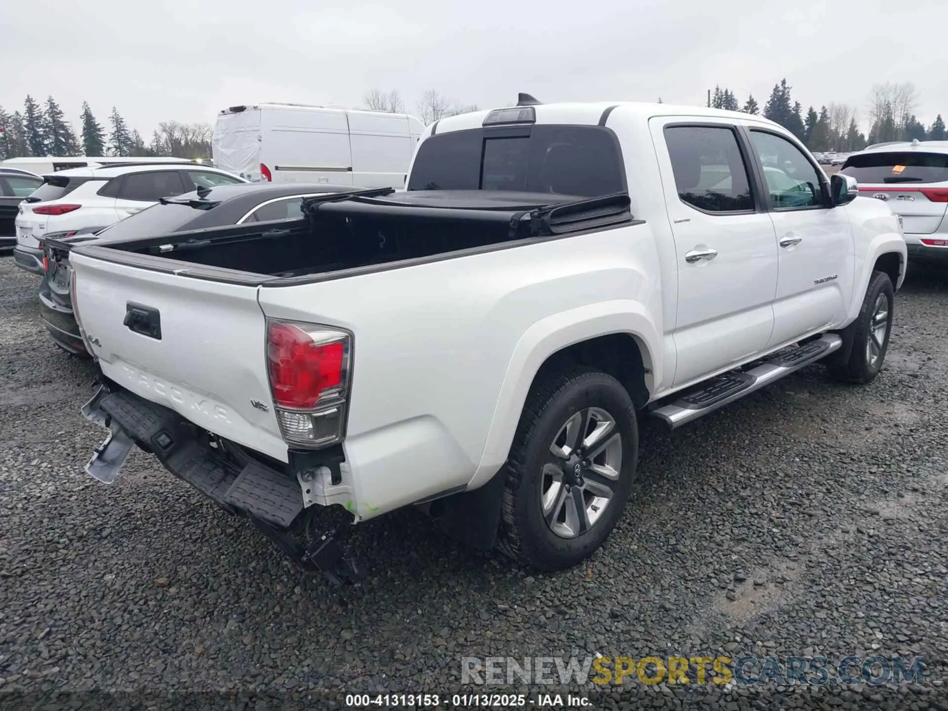 4 fotografías del automóvil dañado 3TMGZ5AN1KM225622 TOYOTA TACOMA 2019