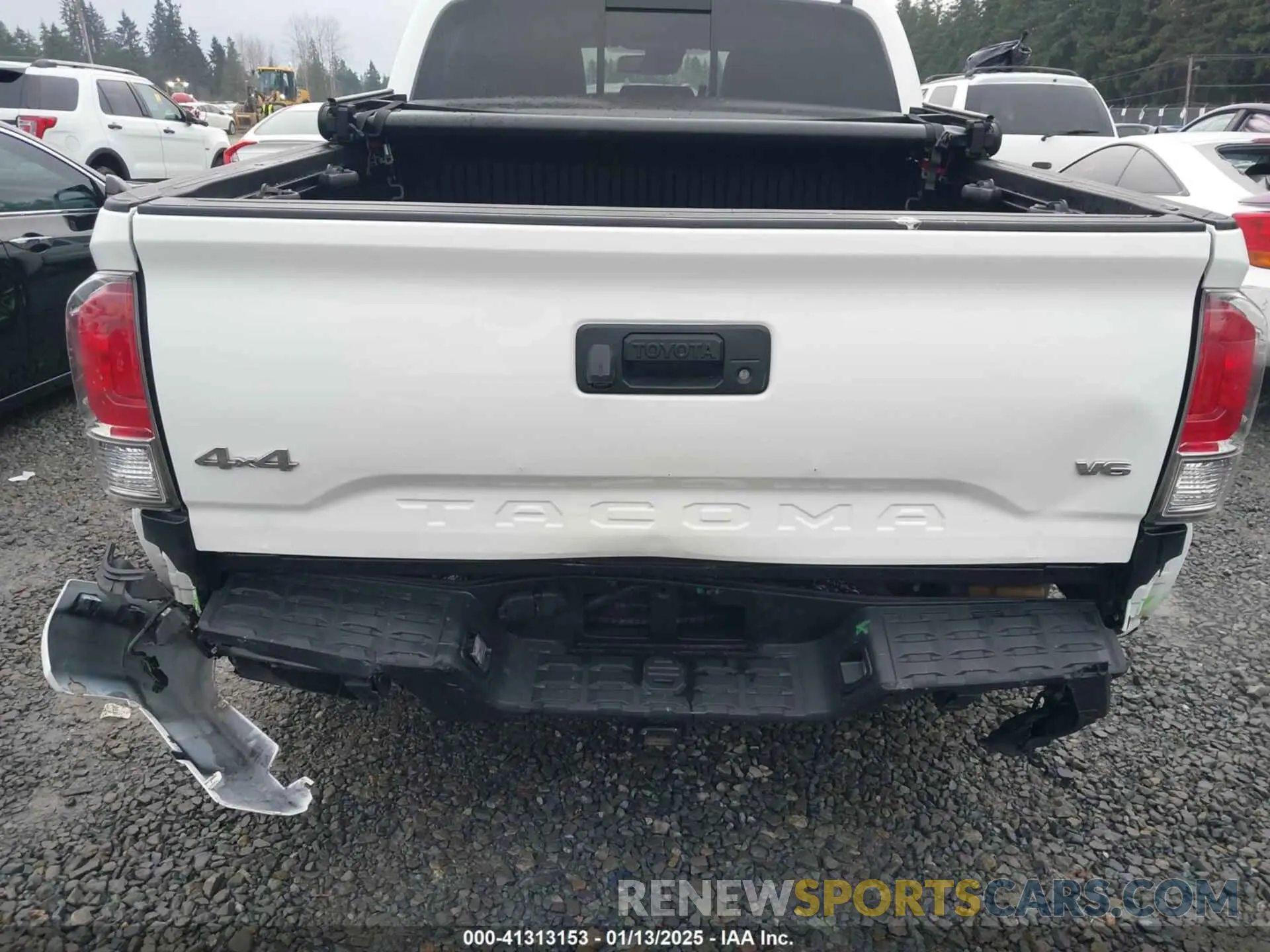 6 fotografías del automóvil dañado 3TMGZ5AN1KM225622 TOYOTA TACOMA 2019
