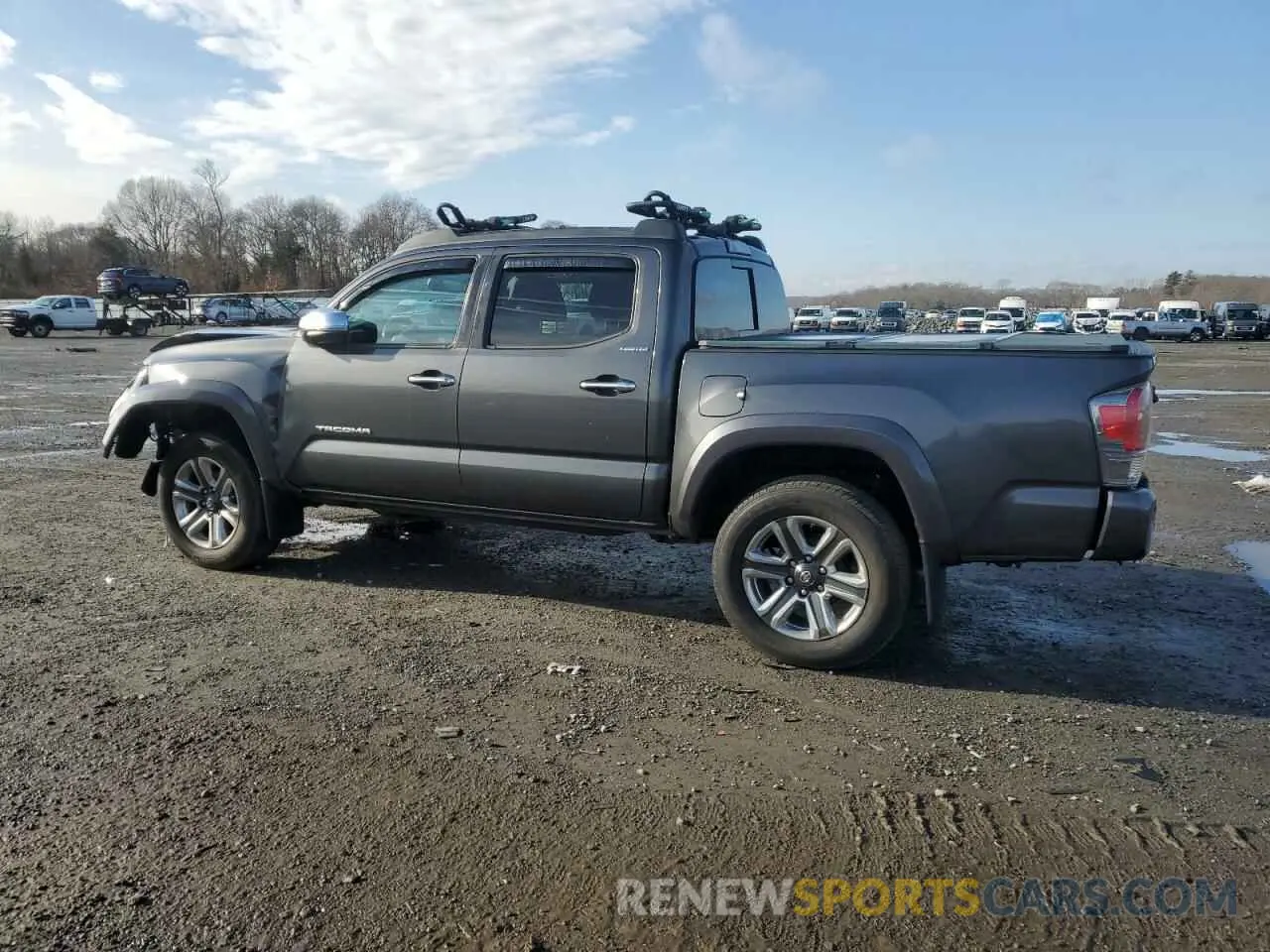 2 fotografías del automóvil dañado 3TMGZ5AN1KM227130 TOYOTA TACOMA 2019