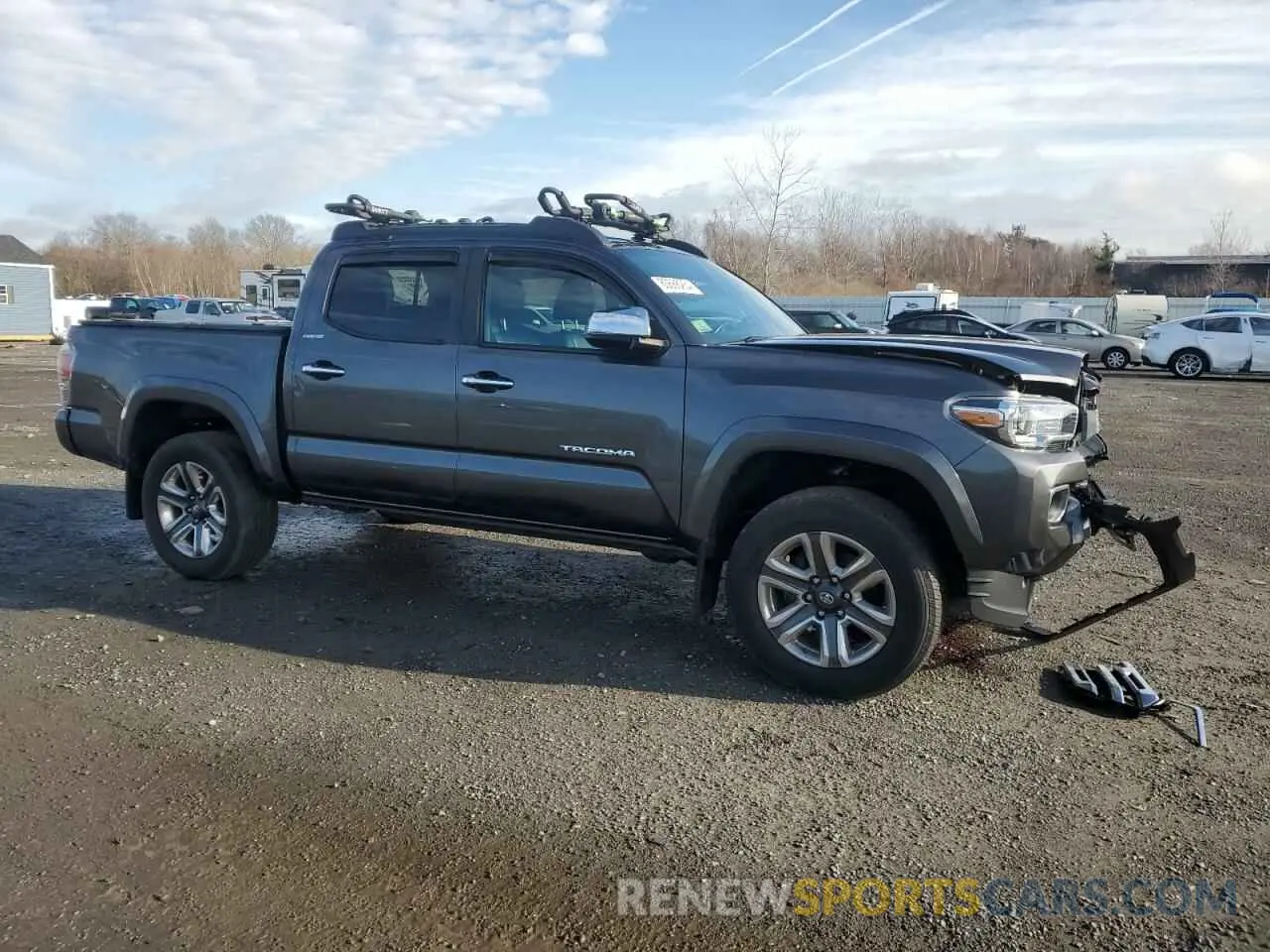 4 fotografías del automóvil dañado 3TMGZ5AN1KM227130 TOYOTA TACOMA 2019