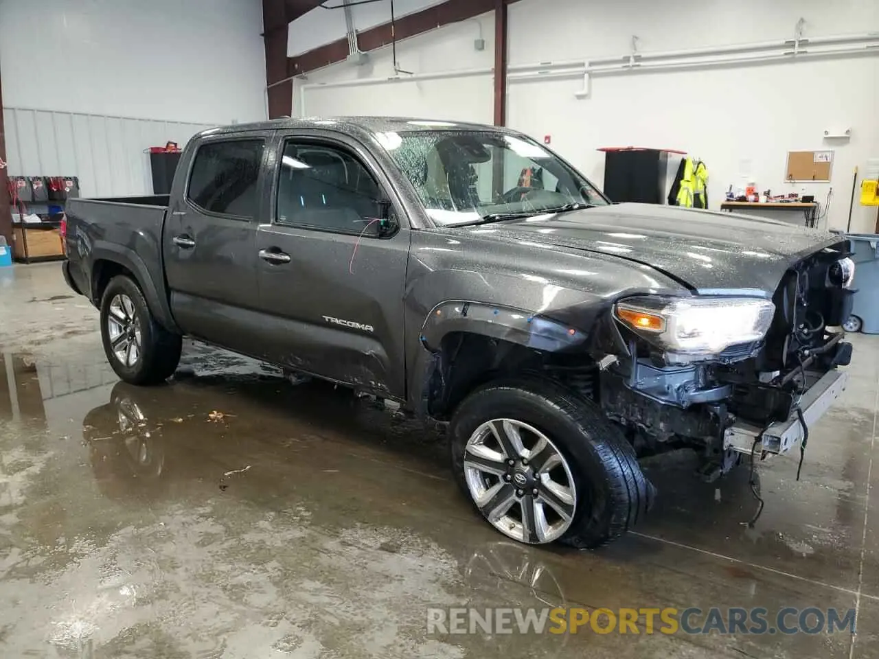 4 fotografías del automóvil dañado 3TMGZ5AN3KM240140 TOYOTA TACOMA 2019