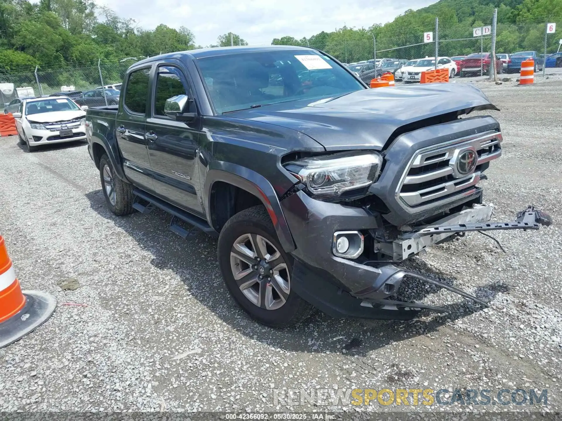 1 fotografías del automóvil dañado 3TMGZ5AN4KM240499 TOYOTA TACOMA 2019