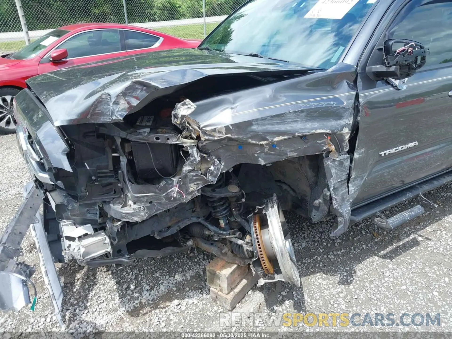 17 fotografías del automóvil dañado 3TMGZ5AN4KM240499 TOYOTA TACOMA 2019