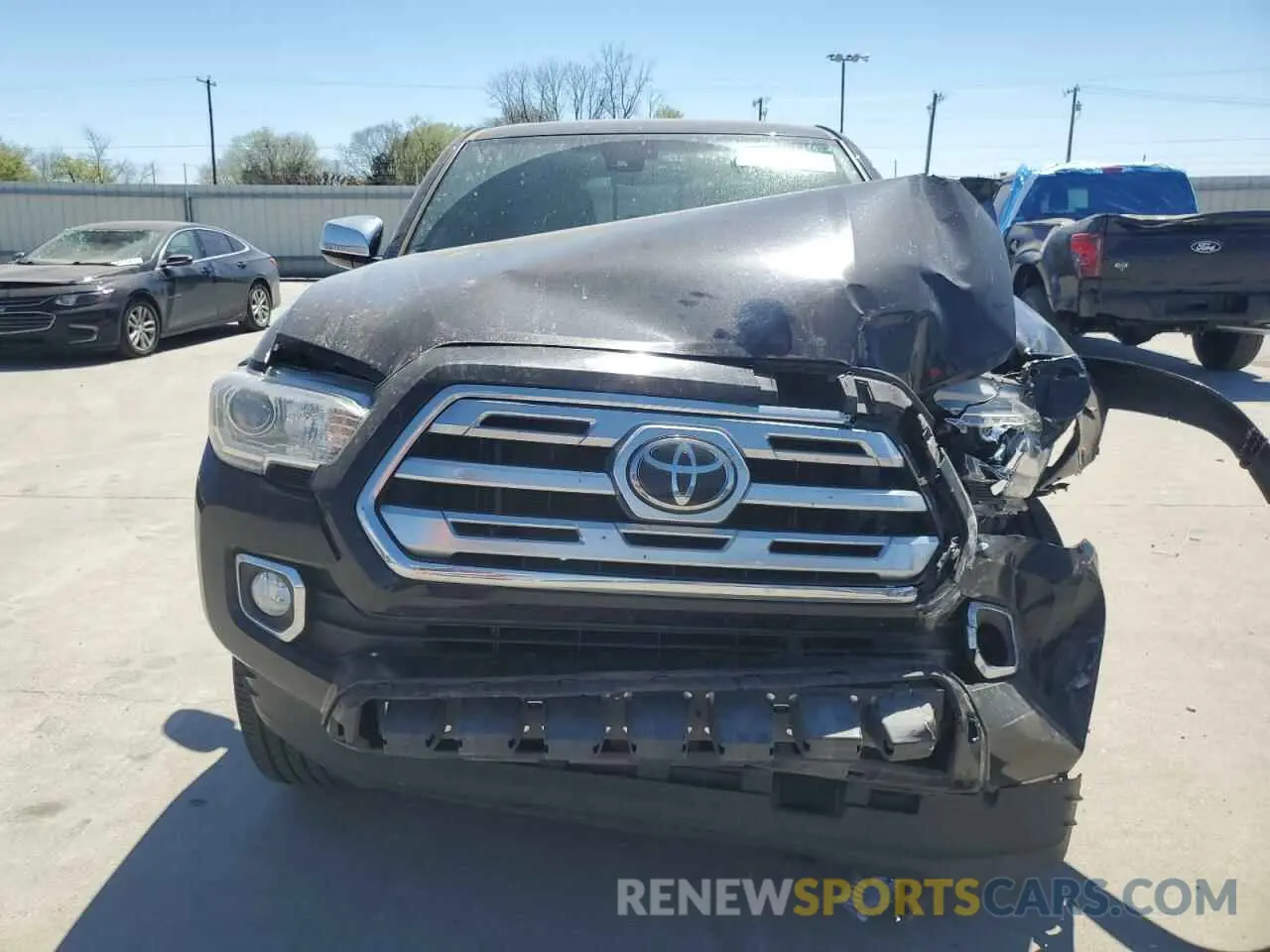 5 fotografías del automóvil dañado 3TMGZ5AN5KM251527 TOYOTA TACOMA 2019