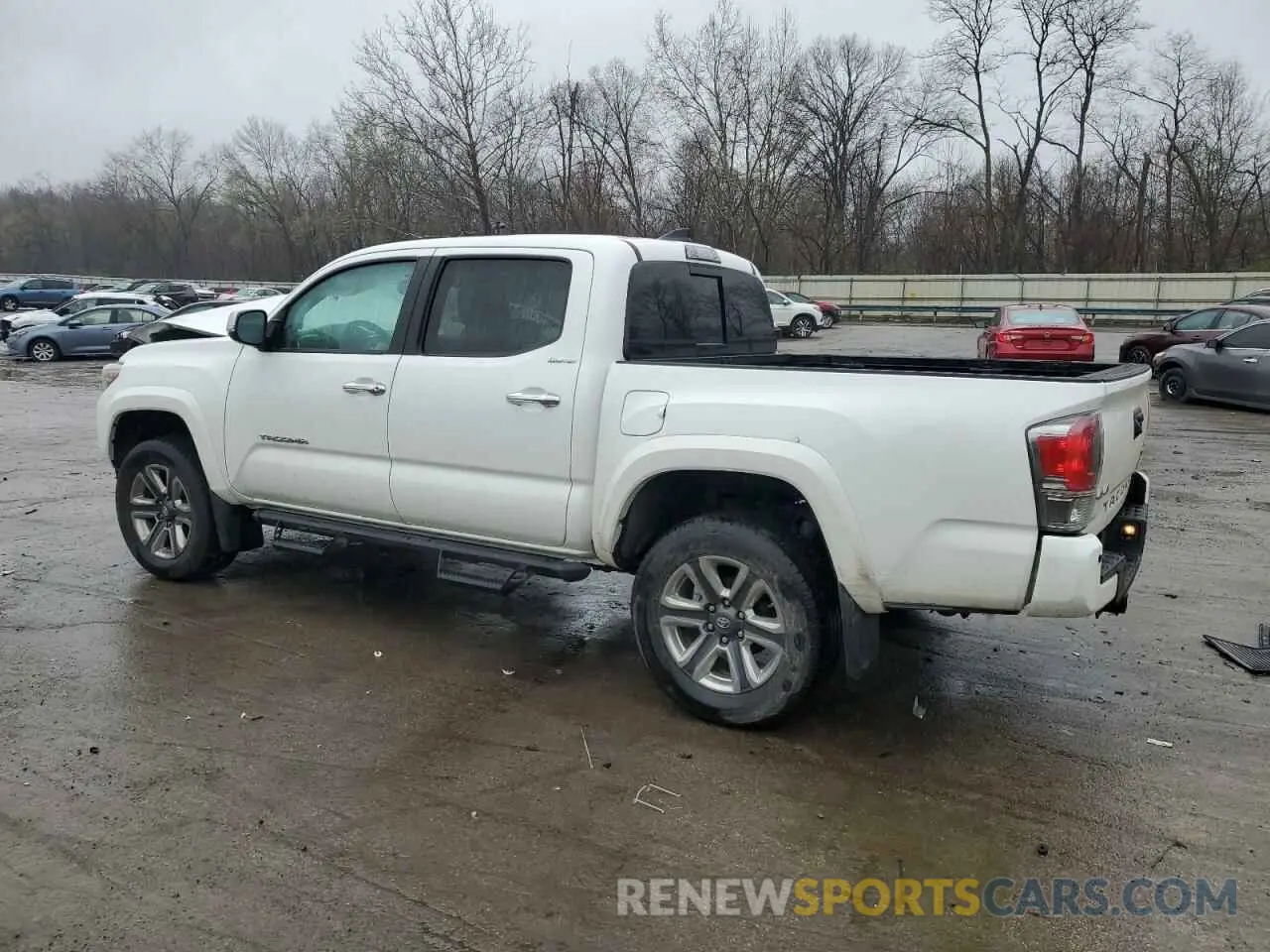 2 fotografías del automóvil dañado 3TMGZ5AN5KM258610 TOYOTA TACOMA 2019