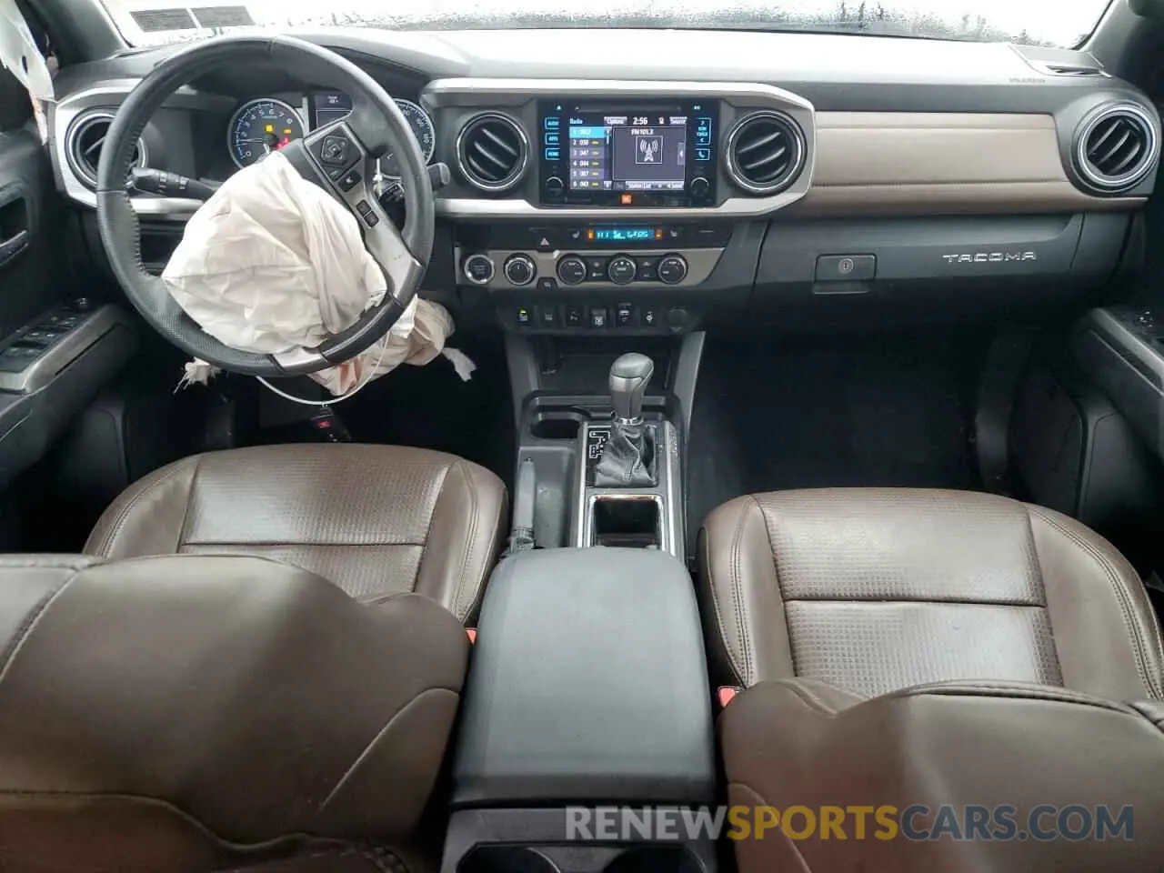 8 fotografías del automóvil dañado 3TMGZ5AN5KM258610 TOYOTA TACOMA 2019