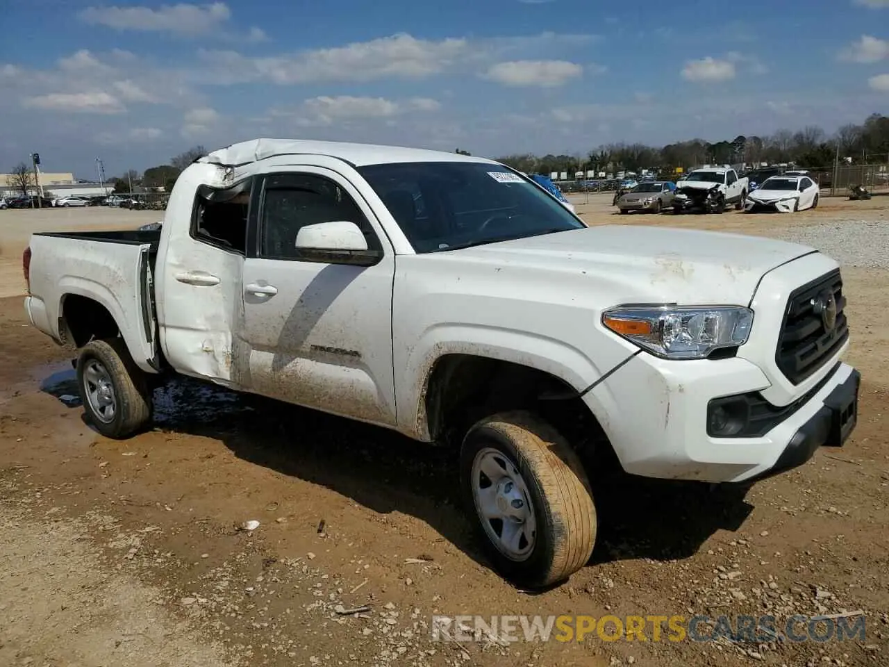4 fotografías del automóvil dañado 5TFAX5GN0KX155267 TOYOTA TACOMA 2019