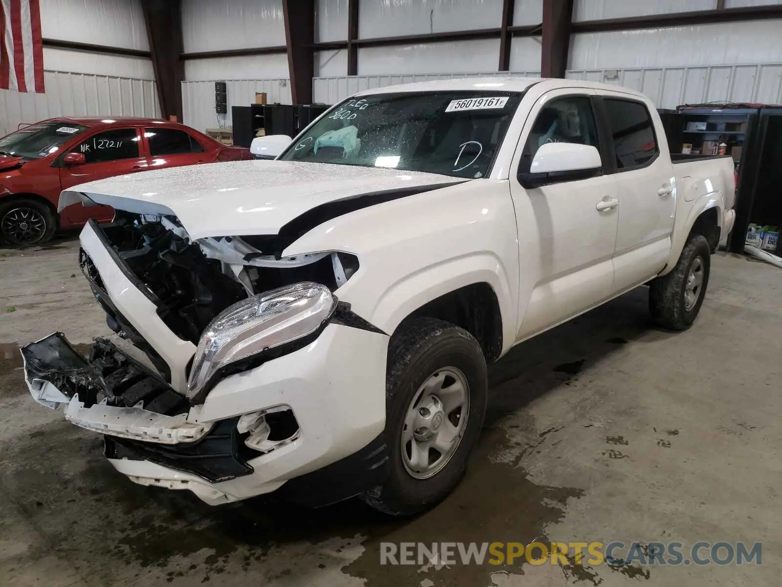2 fotografías del automóvil dañado 5TFAX5GN4KX138651 TOYOTA TACOMA 2019