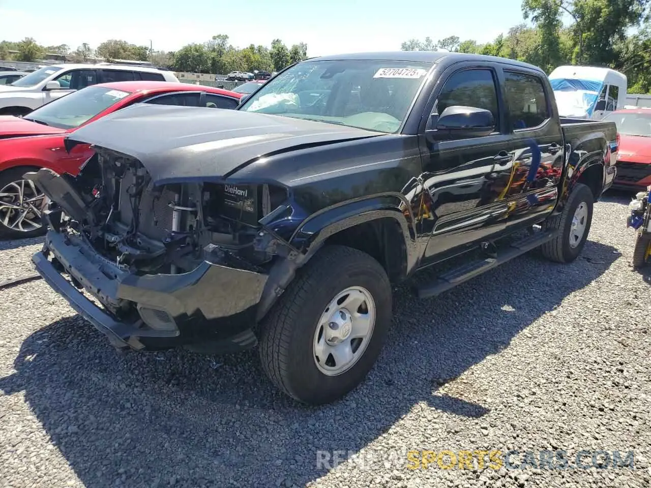1 fotografías del automóvil dañado 5TFAX5GN4KX161282 TOYOTA TACOMA 2019