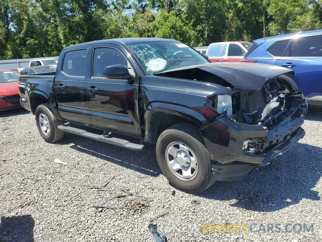 4 fotografías del automóvil dañado 5TFAX5GN4KX161282 TOYOTA TACOMA 2019