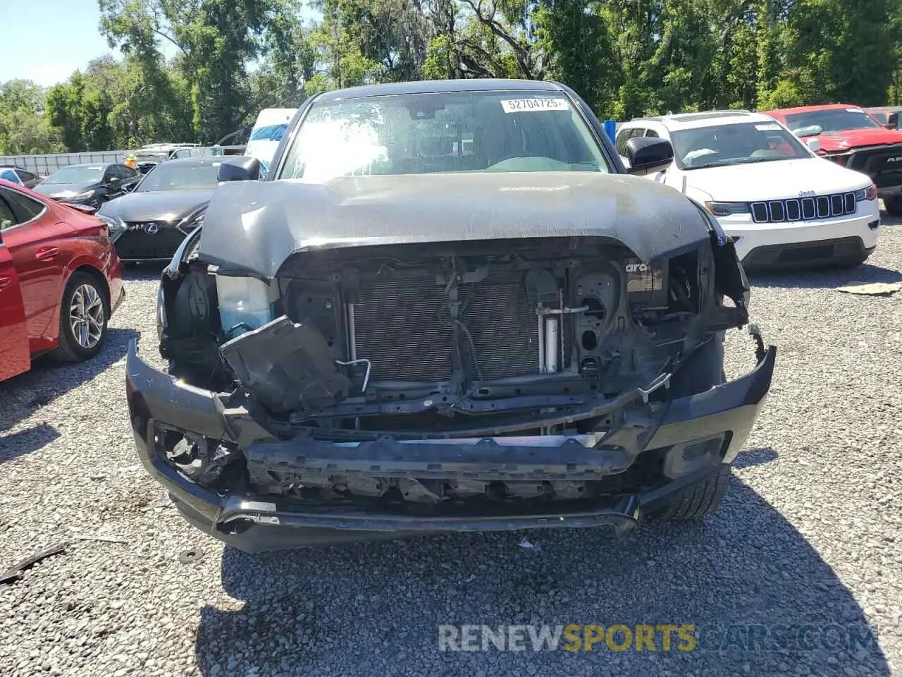 5 fotografías del automóvil dañado 5TFAX5GN4KX161282 TOYOTA TACOMA 2019