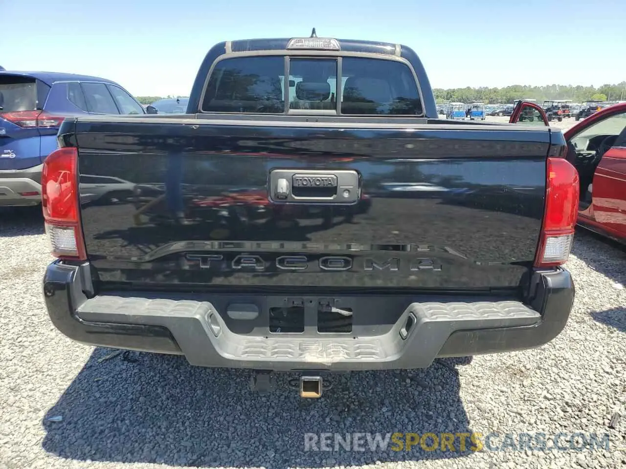 6 fotografías del automóvil dañado 5TFAX5GN4KX161282 TOYOTA TACOMA 2019