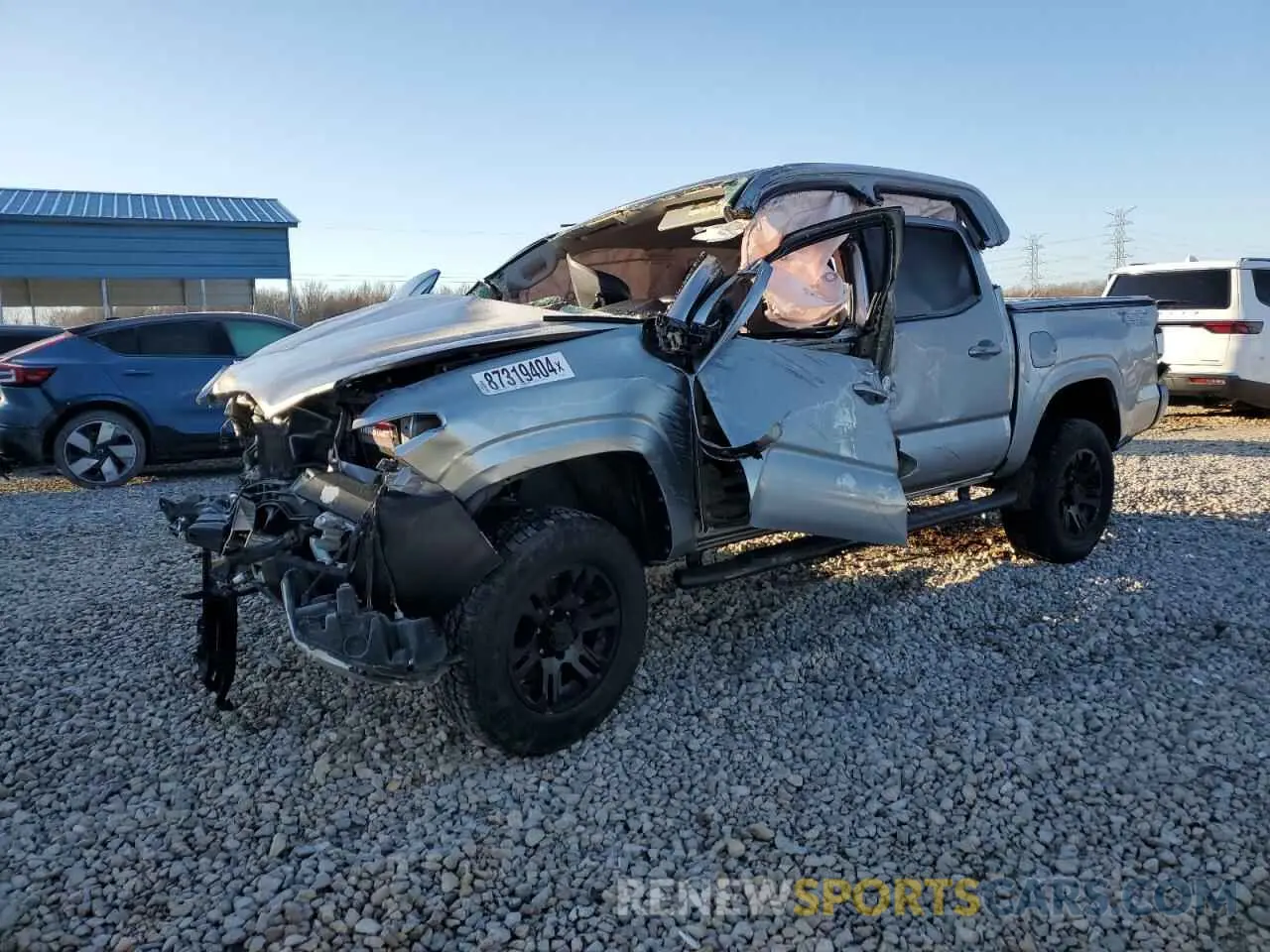1 fotografías del automóvil dañado 5TFAX5GN5KX152963 TOYOTA TACOMA 2019