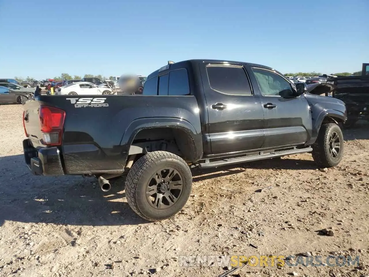 3 fotografías del automóvil dañado 5TFAX5GN6KX140286 TOYOTA TACOMA 2019