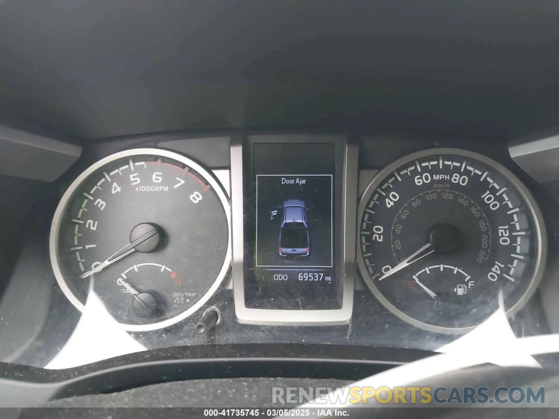 7 fotografías del automóvil dañado 5TFAX5GN8KX162919 TOYOTA TACOMA 2019