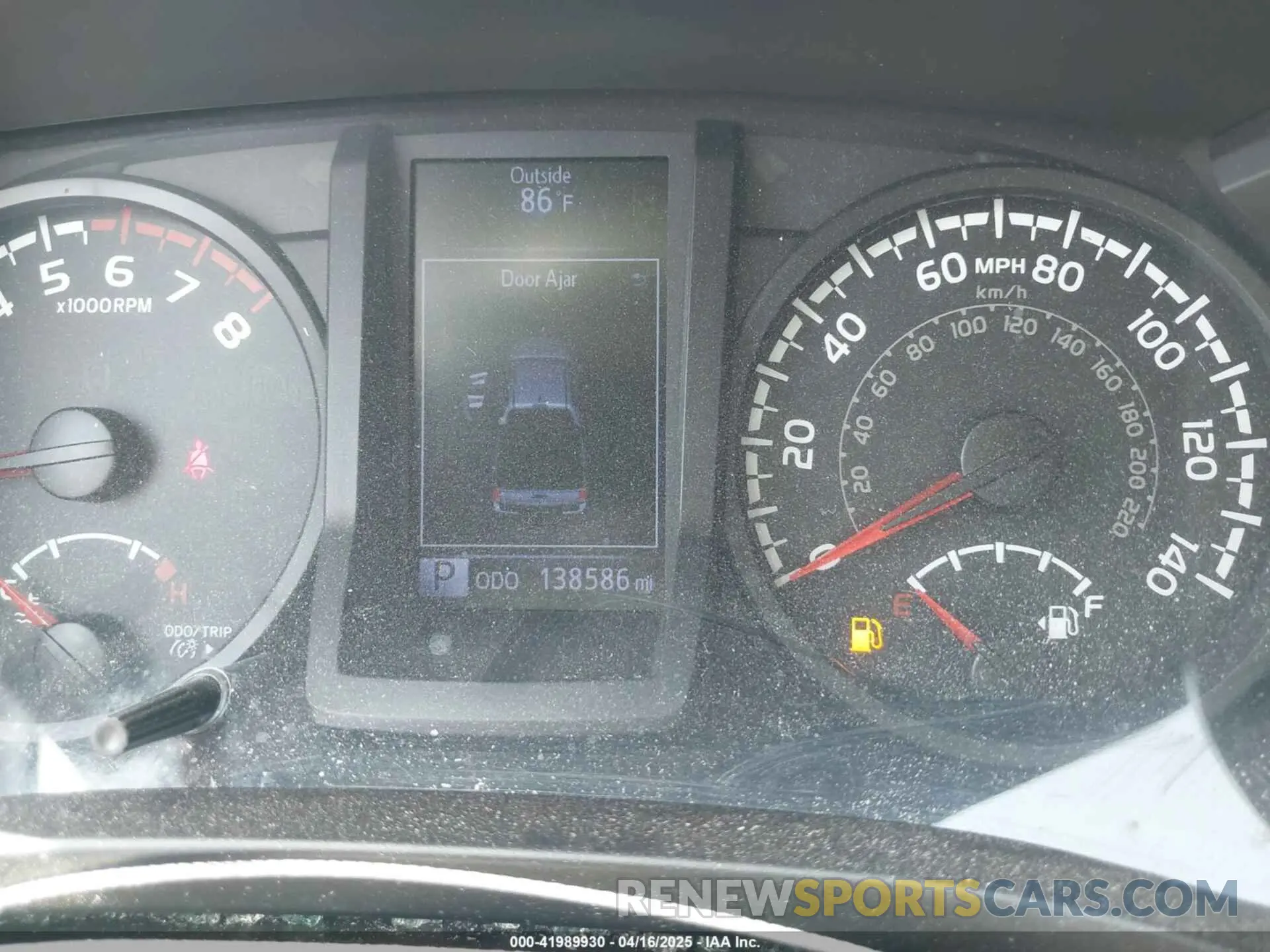 7 fotografías del automóvil dañado 5TFAX5GN9KX139813 TOYOTA TACOMA 2019