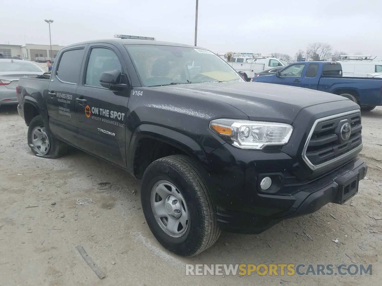 1 fotografías del automóvil dañado 5TFAX5GNXKX153901 TOYOTA TACOMA 2019