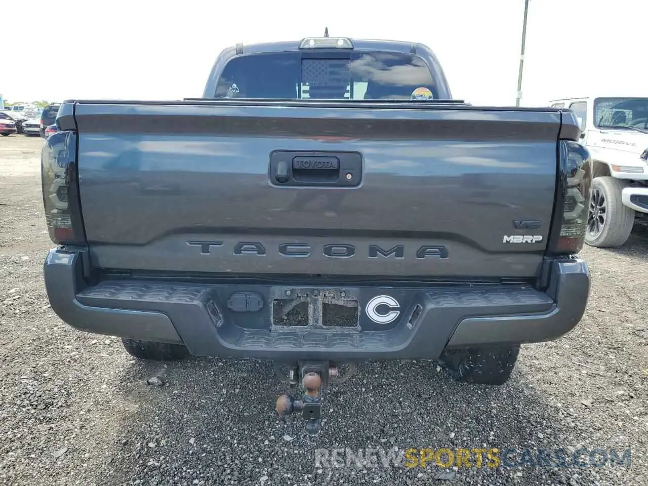 6 fotografías del automóvil dañado 5TFAZ5CN1KX076898 TOYOTA TACOMA 2019