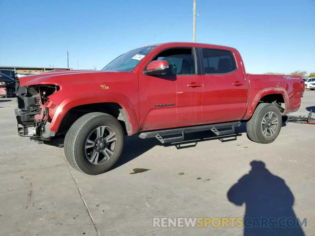 1 fotografías del automóvil dañado 5TFAZ5CNXKX078777 TOYOTA TACOMA 2019