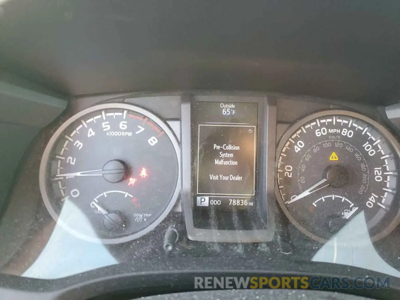 9 fotografías del automóvil dañado 5TFAZ5CNXKX078777 TOYOTA TACOMA 2019