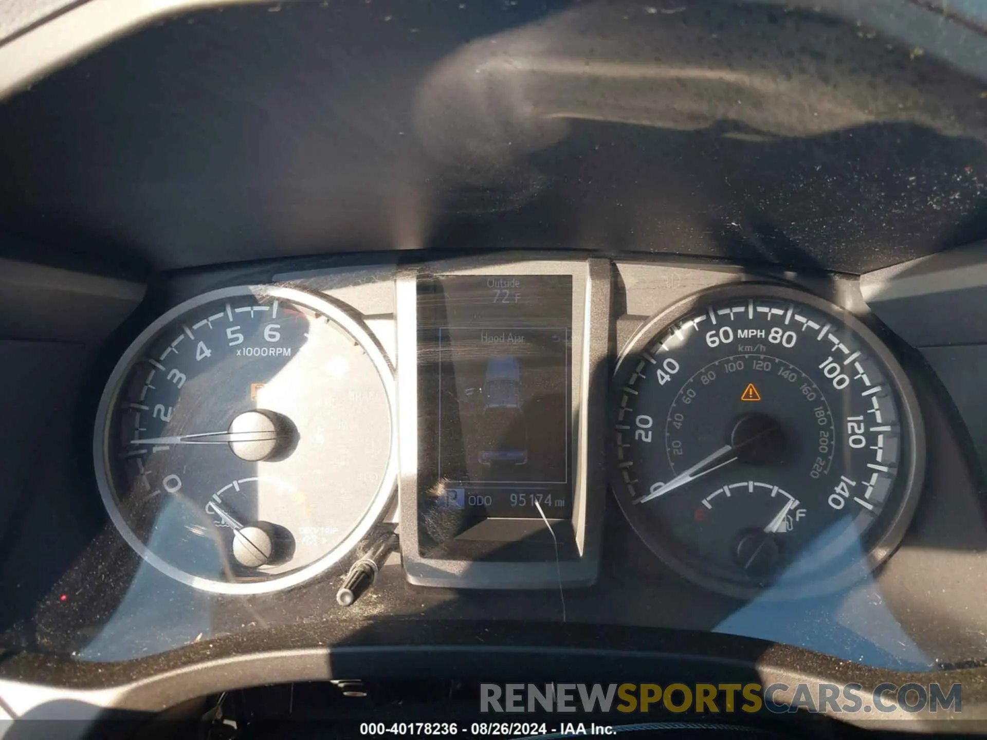 7 fotografías del automóvil dañado 5TFCZ5AN0KX172064 TOYOTA TACOMA 2019