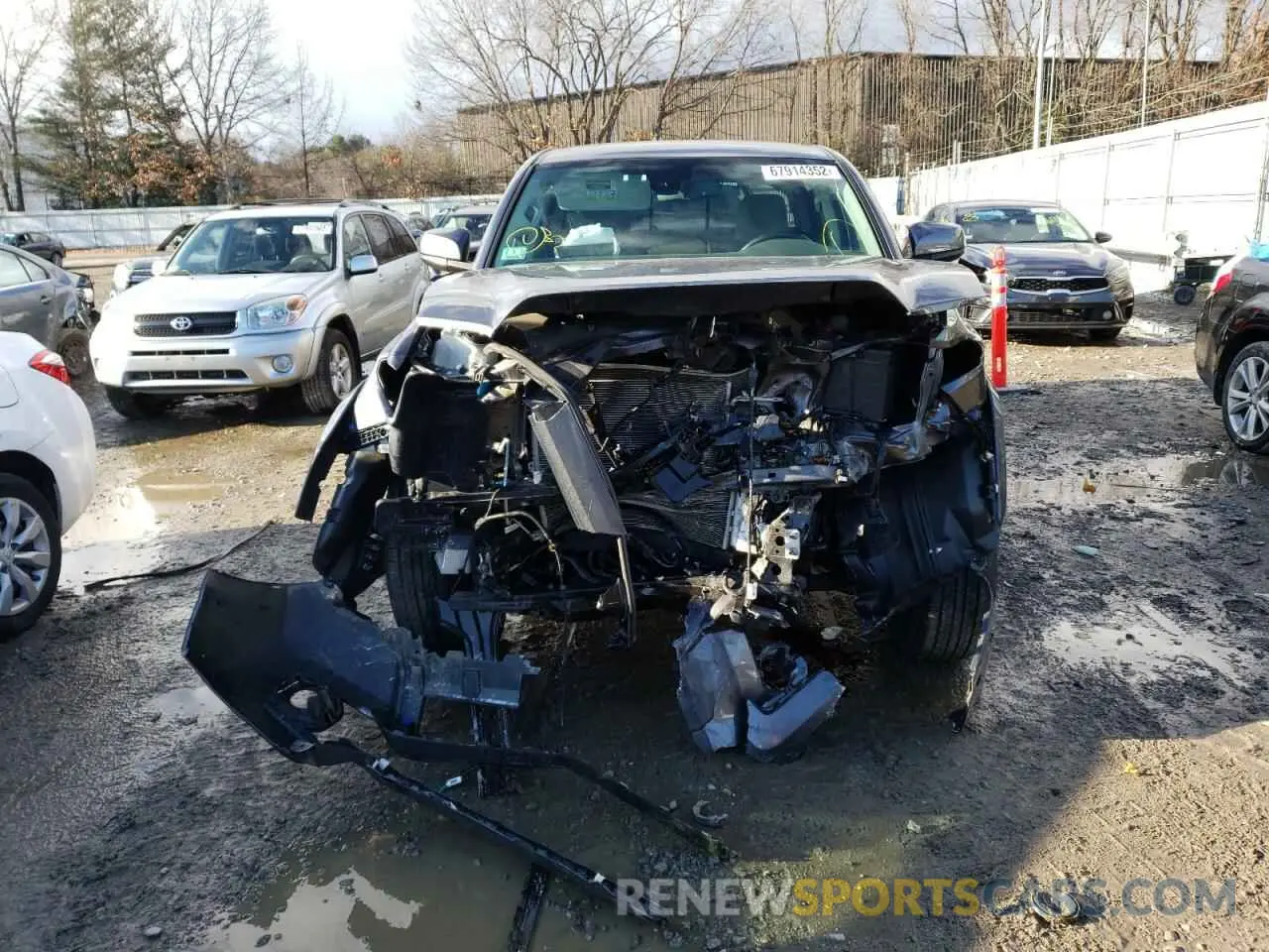 5 fotografías del automóvil dañado 5TFCZ5AN0KX183176 TOYOTA TACOMA 2019