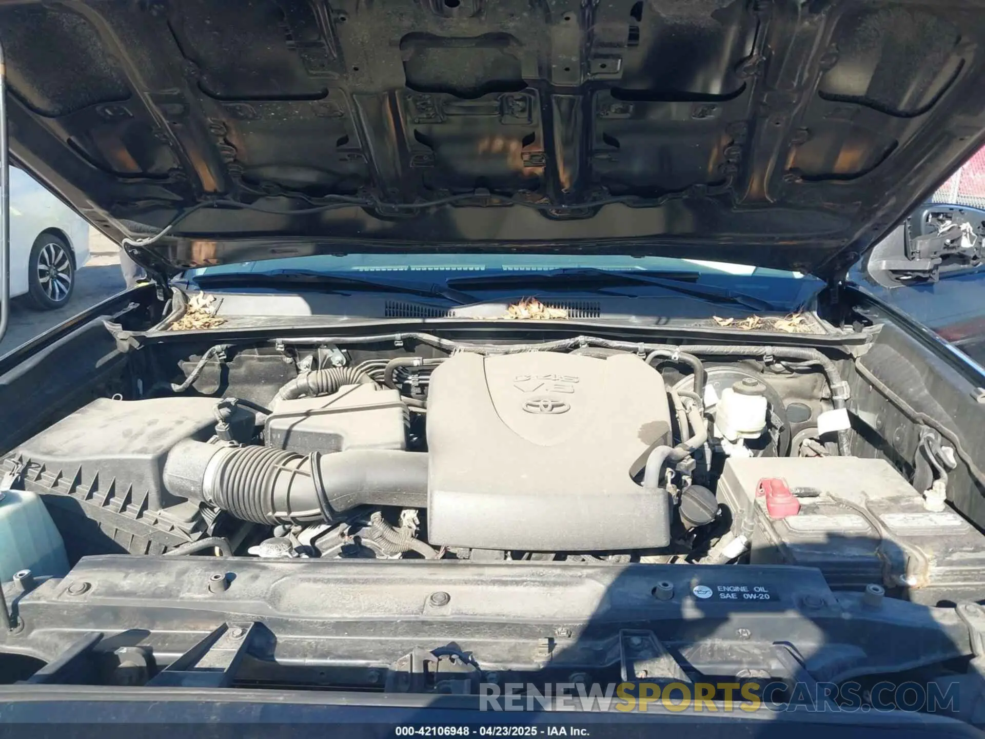 10 fotografías del automóvil dañado 5TFCZ5AN0KX195134 TOYOTA TACOMA 2019