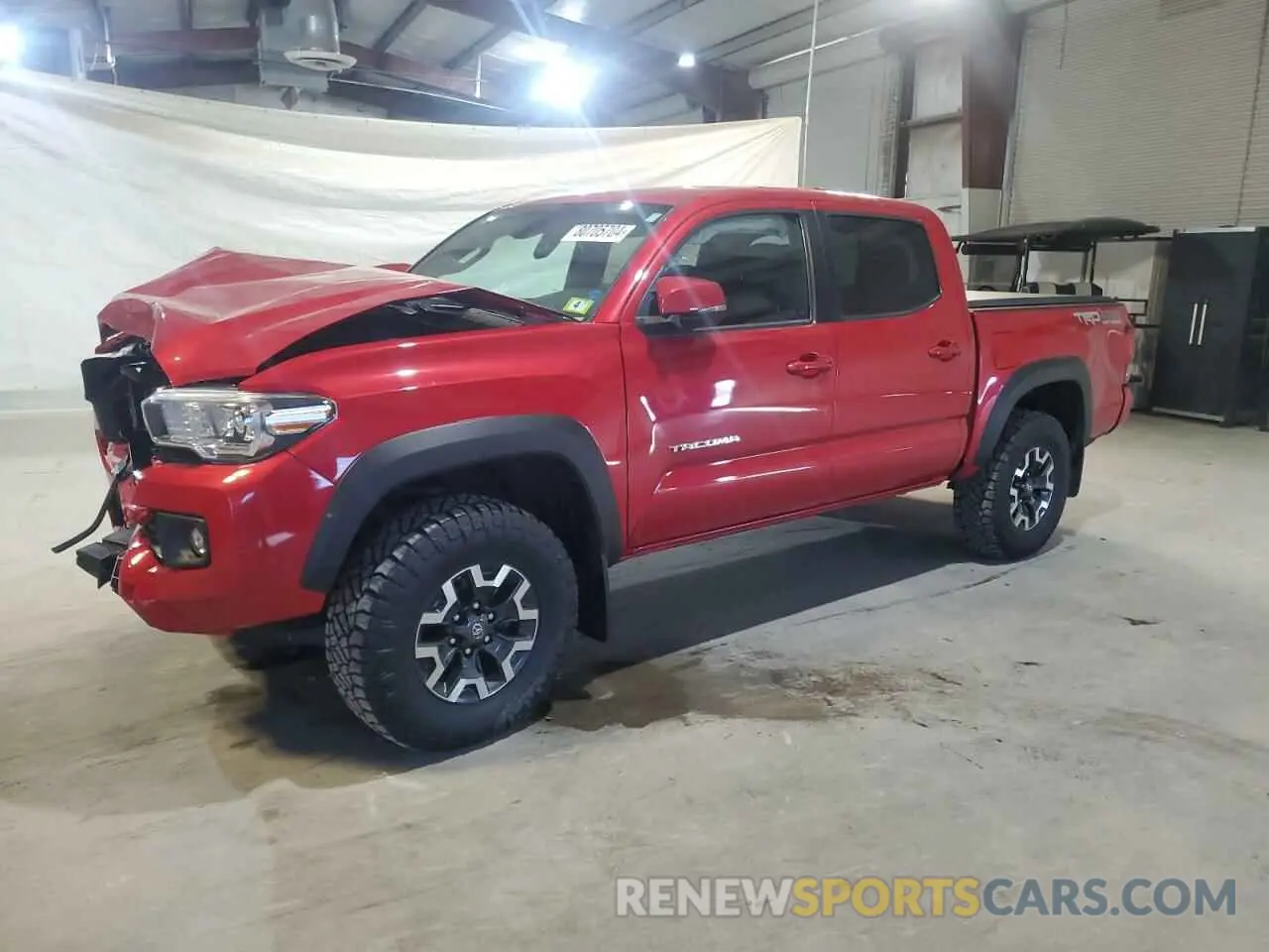 1 fotografías del automóvil dañado 5TFCZ5AN0KX199247 TOYOTA TACOMA 2019