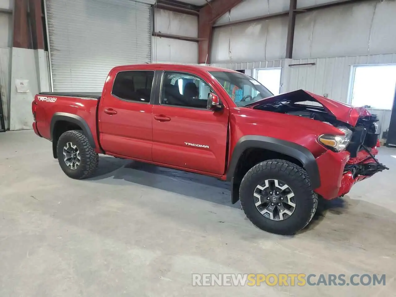 4 fotografías del automóvil dañado 5TFCZ5AN0KX199247 TOYOTA TACOMA 2019