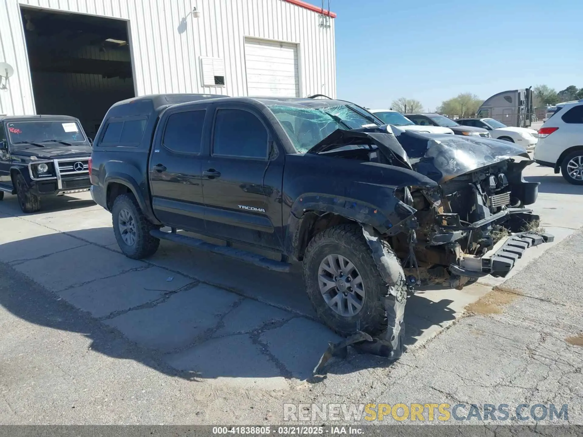 1 fotografías del automóvil dañado 5TFCZ5AN0KX201398 TOYOTA TACOMA 2019