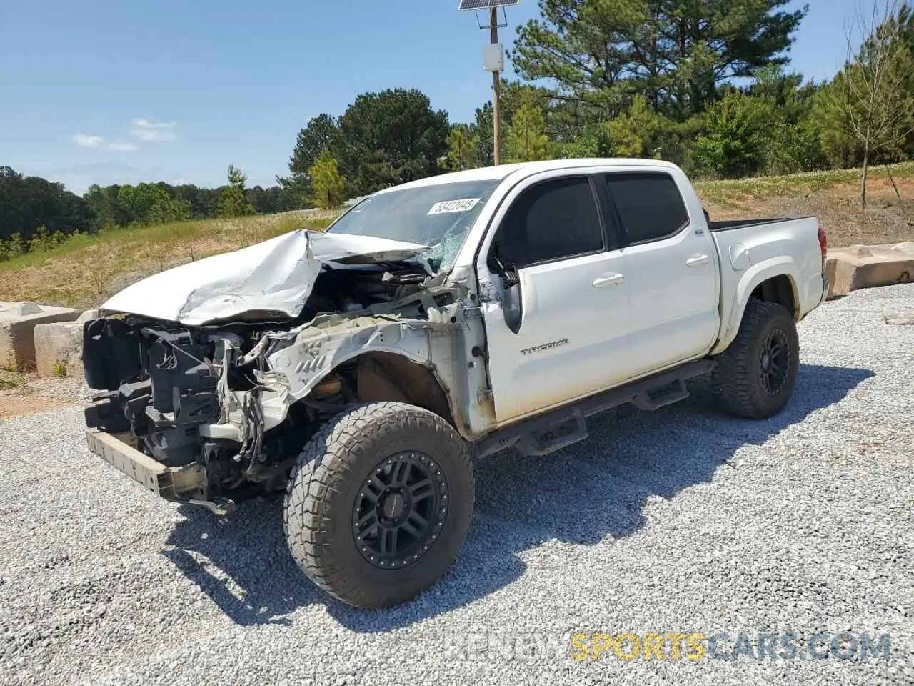 1 fotografías del automóvil dañado 5TFCZ5AN1KX174454 TOYOTA TACOMA 2019