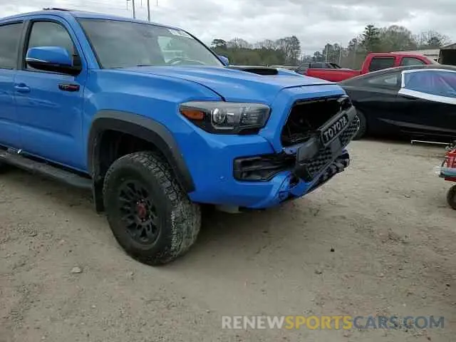 11 fotografías del automóvil dañado 5TFCZ5AN1KX185793 TOYOTA TACOMA 2019