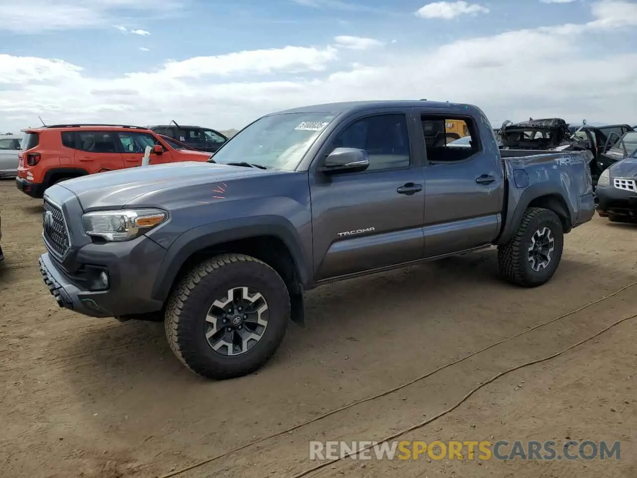 1 fotografías del automóvil dañado 5TFCZ5AN1KX206478 TOYOTA TACOMA 2019