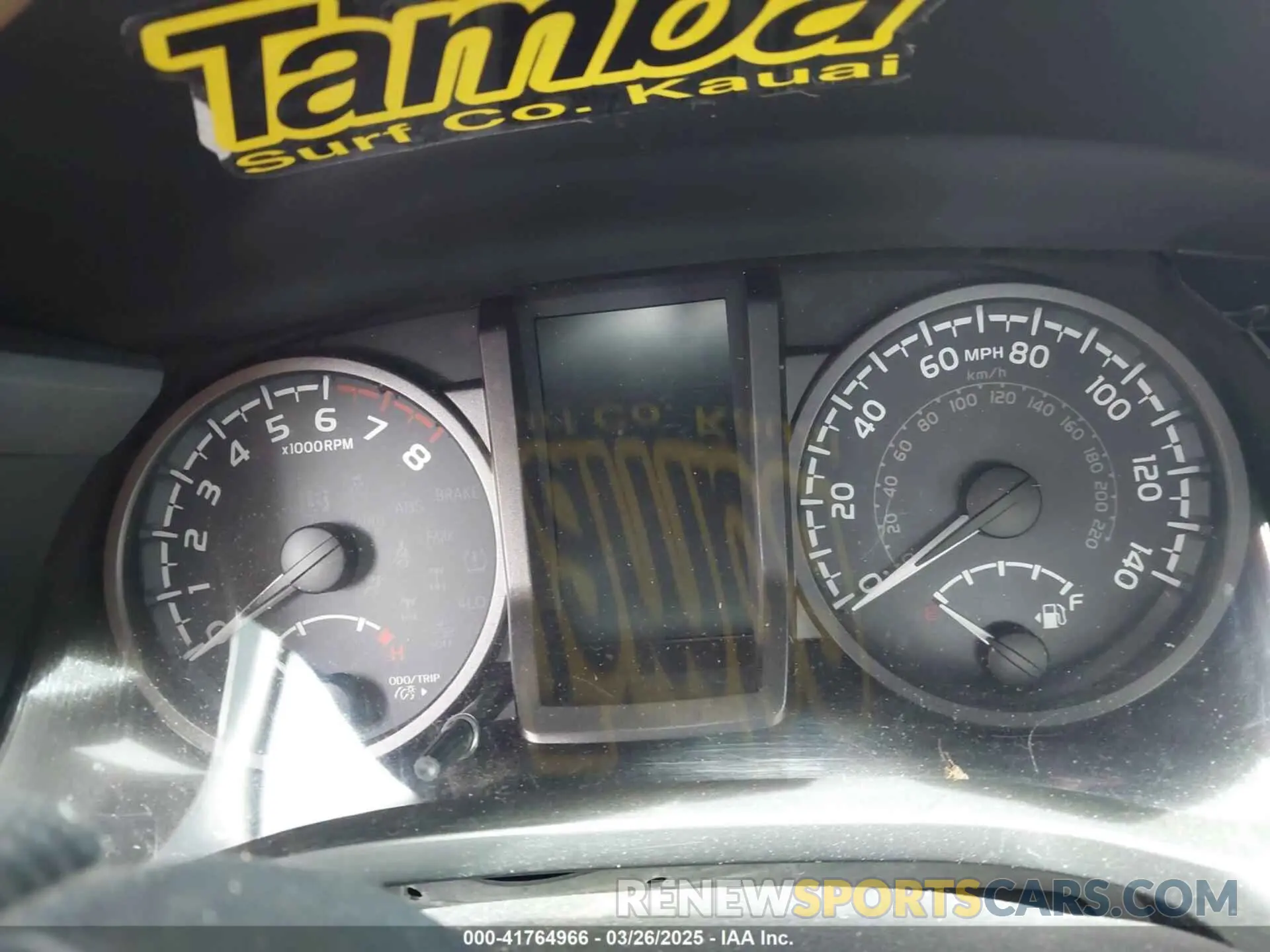 7 fotografías del automóvil dañado 5TFCZ5AN2KX204125 TOYOTA TACOMA 2019