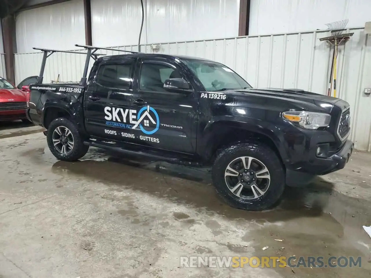 4 fotografías del automóvil dañado 5TFCZ5AN3KX191921 TOYOTA TACOMA 2019
