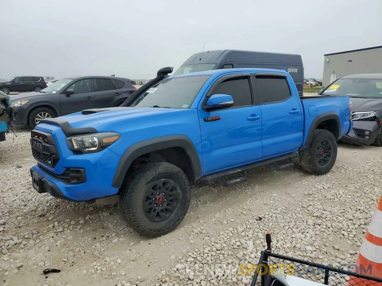1 fotografías del automóvil dañado 5TFCZ5AN4KX169376 TOYOTA TACOMA 2019