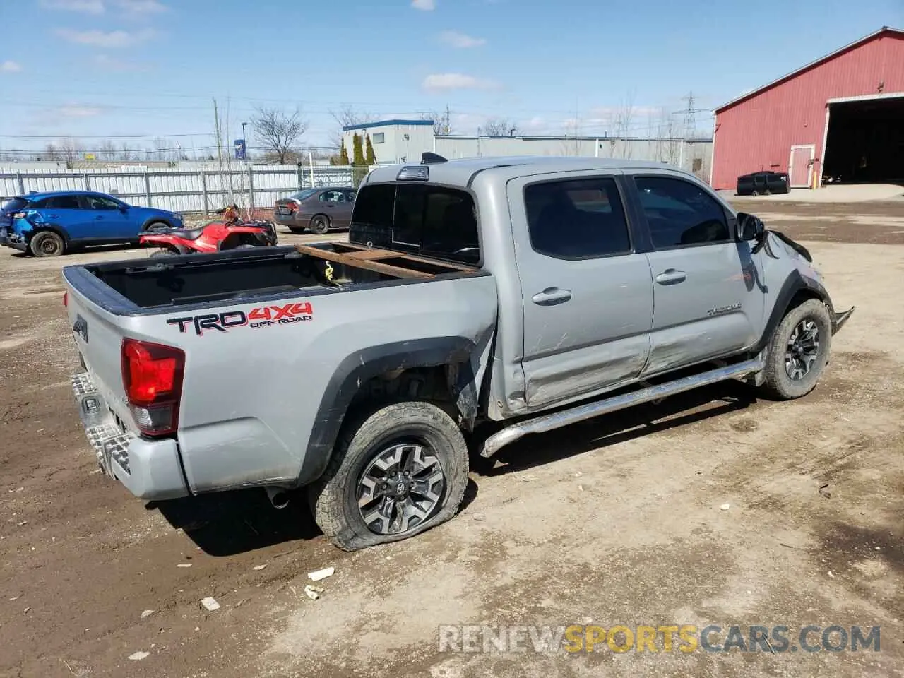 3 fotografías del automóvil dañado 5TFCZ5AN4KX184914 TOYOTA TACOMA 2019
