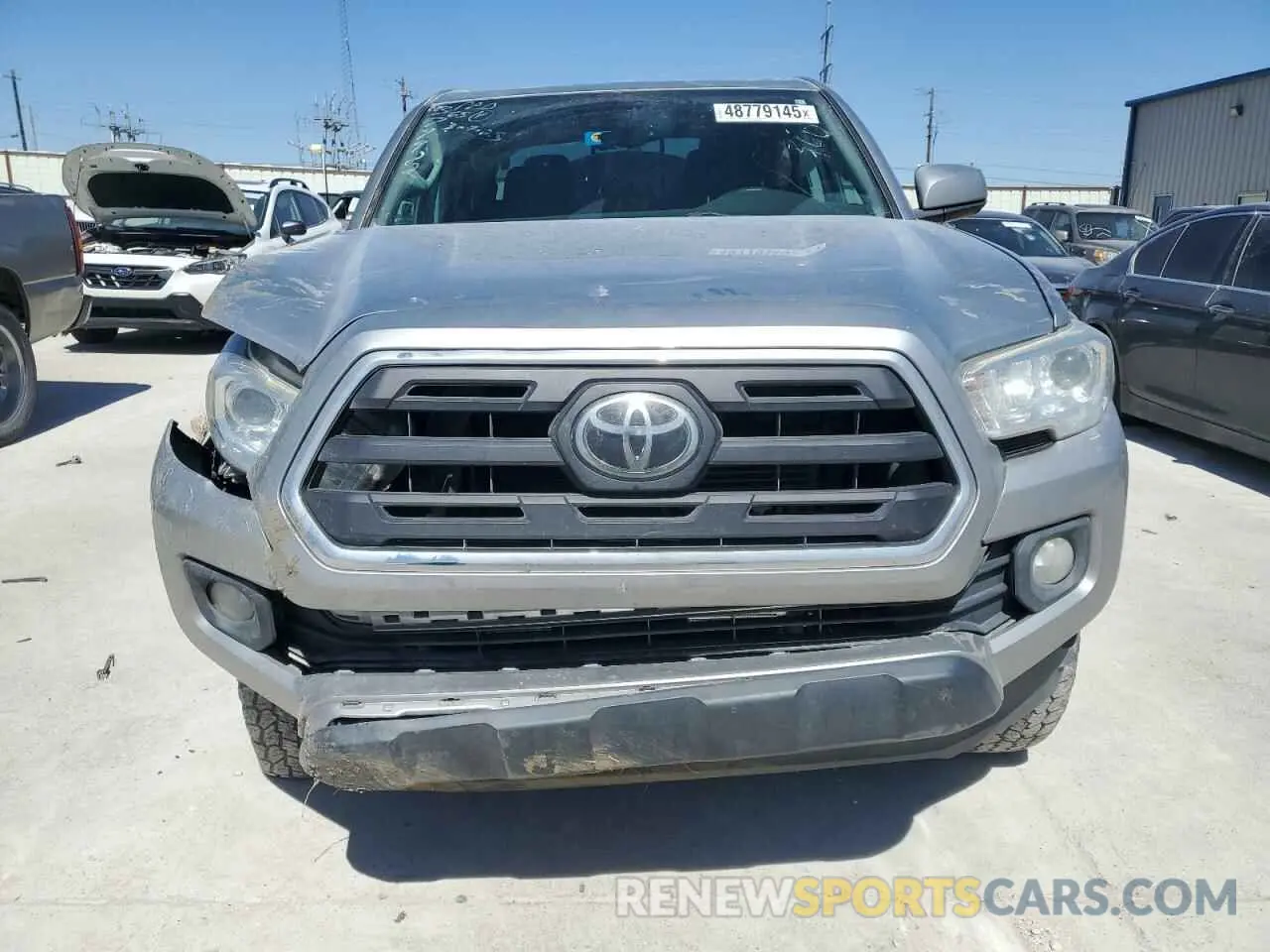 5 fotografías del automóvil dañado 5TFCZ5AN4KX199736 TOYOTA TACOMA 2019