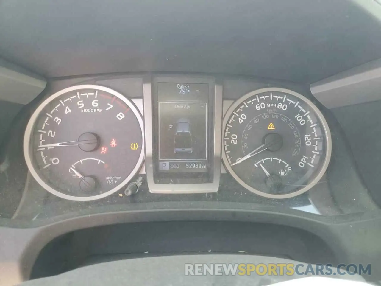 9 fotografías del automóvil dañado 5TFCZ5AN4KX199736 TOYOTA TACOMA 2019