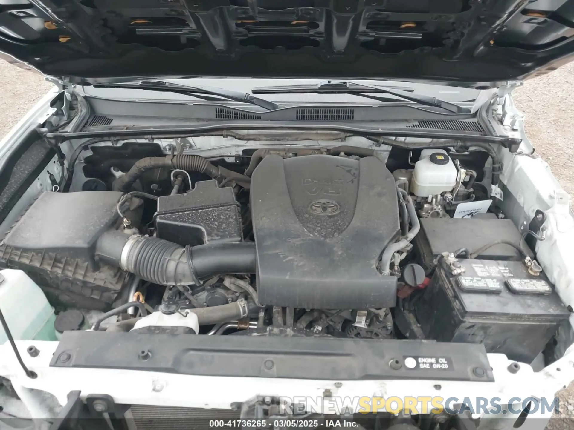 10 fotografías del automóvil dañado 5TFCZ5AN5KX178720 TOYOTA TACOMA 2019