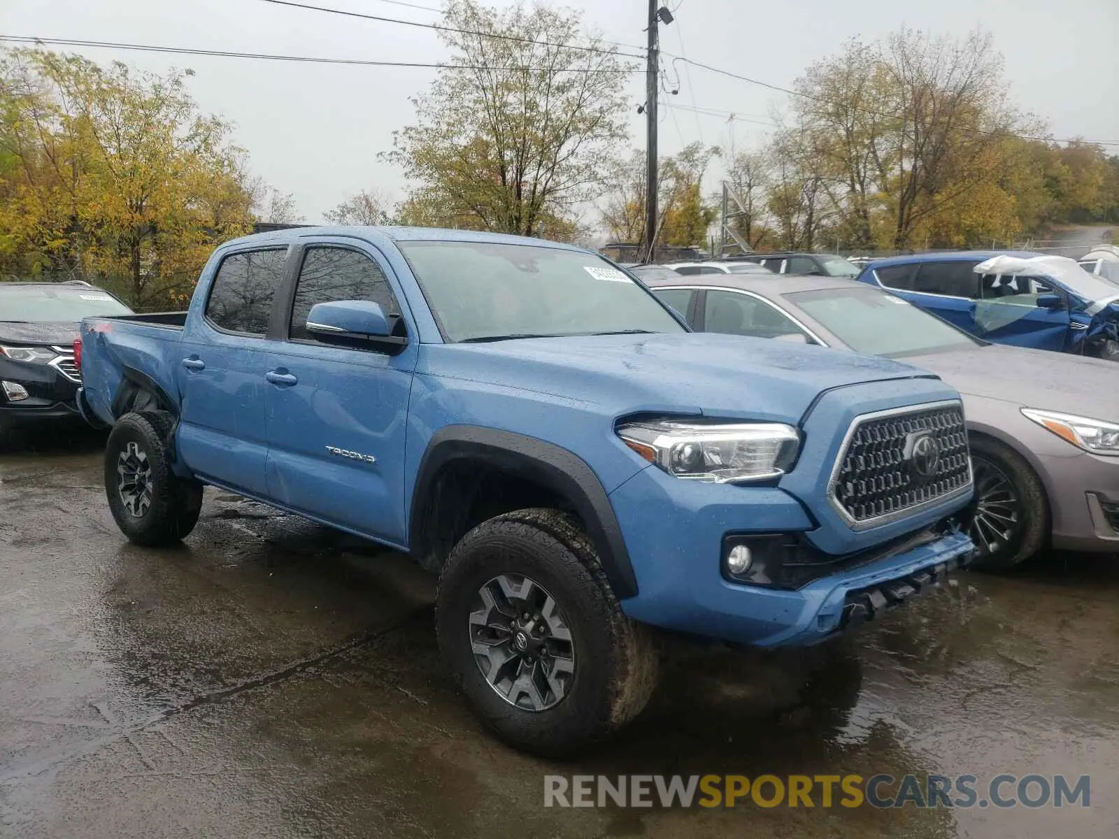 1 fotografías del automóvil dañado 5TFCZ5AN5KX188678 TOYOTA TACOMA 2019