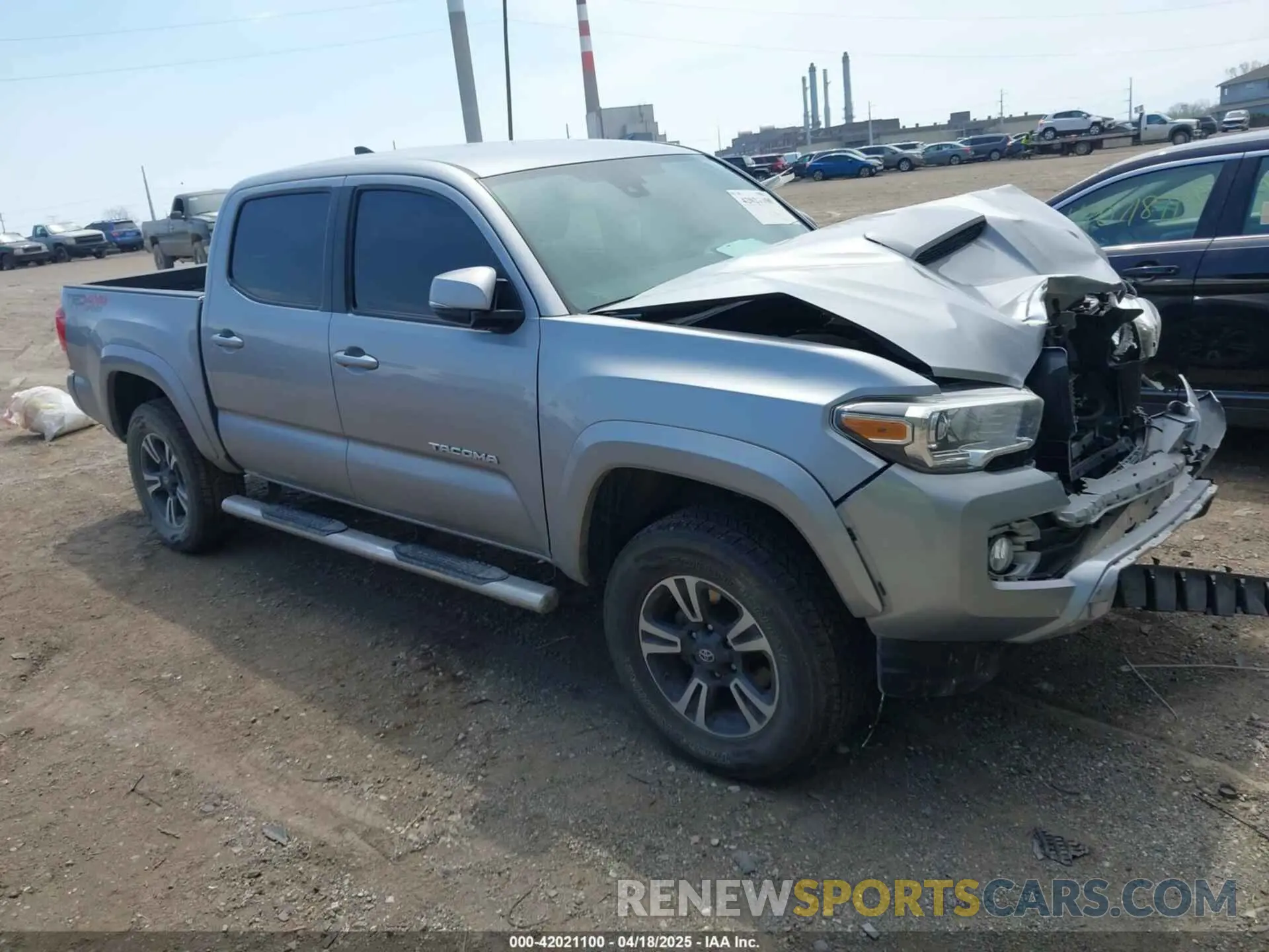 1 fotografías del automóvil dañado 5TFCZ5AN5KX195629 TOYOTA TACOMA 2019