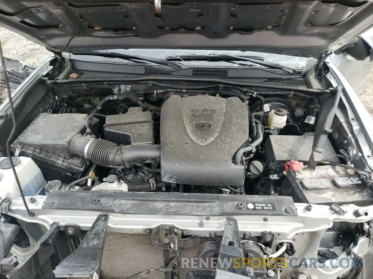 7 fotografías del automóvil dañado 5TFCZ5AN6KX182985 TOYOTA TACOMA 2019