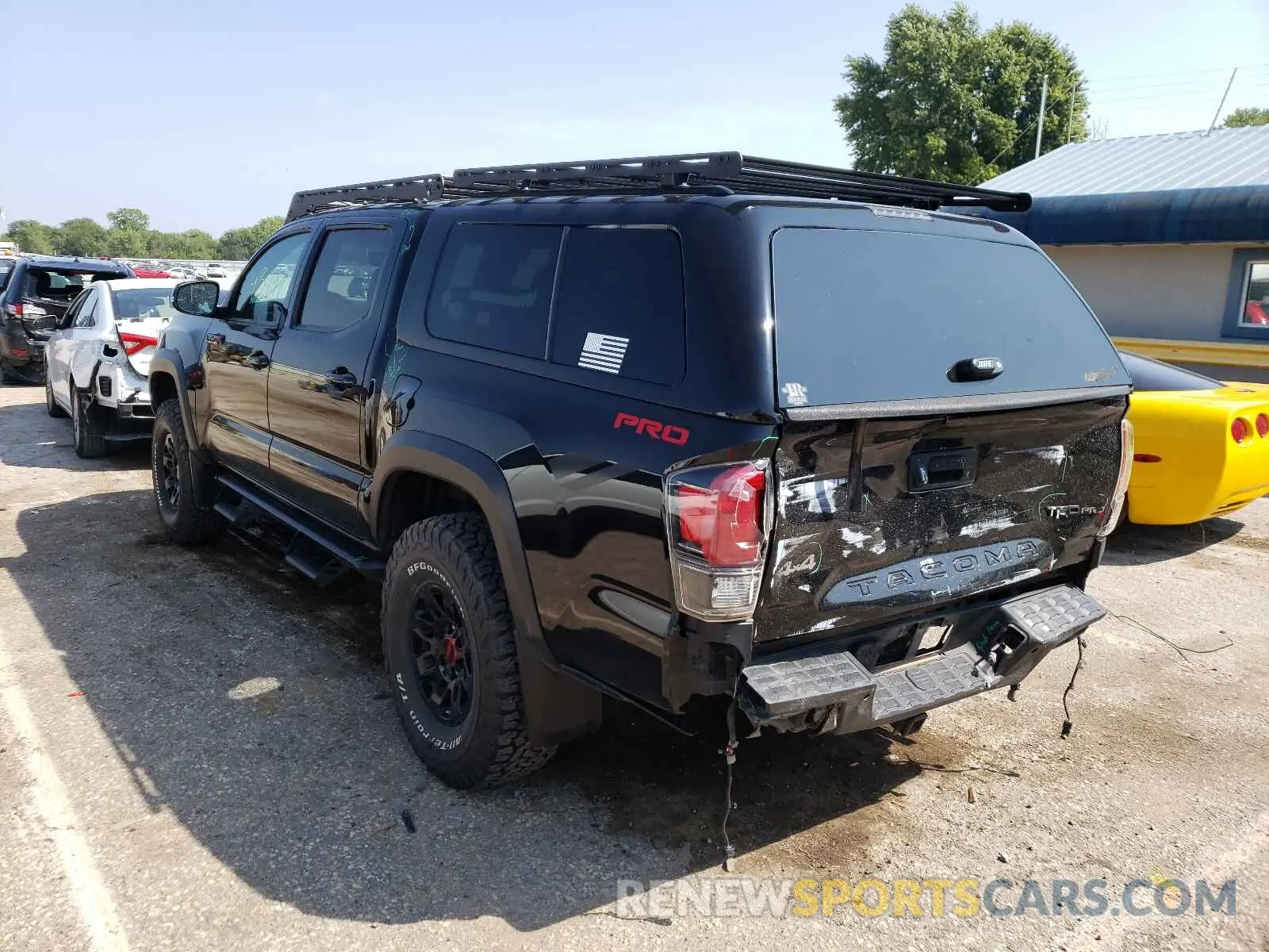 3 fotografías del automóvil dañado 5TFCZ5AN6KX193405 TOYOTA TACOMA 2019